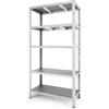 Grima Scaffale 5 ripiani in metallo grima rako grigio 750 kg 100x40x188 cm