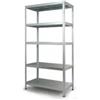 Grima Scaffale 5 ripiani in metallo grima maciste grigio 1300 kg 100x50x196 cm