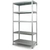 Grima Scaffale 5 ripiani in metallo grima maciste grigio 1300 kg 120x50x196 cm