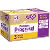 Fater PANNOLlNI PAMPERS PROGRESSI QUADRIPACK TAGLIA 3 MIDI 108 PZ