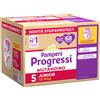 Fater PANNOLINl PAMPERS PROGRESSI MUTANDINO QUADRIPACK TAGLIA 5 JUNIOR 68 PZ