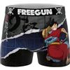 FREEGUN Boxer Uomo Monkey D. Luffy One Piece | Boxer Elastico in Vita e Cotone Anime Regalo Originale