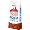 Monge superpremium cane all breeds puppy e junior agnello riso e patate 2,5 - 12 kg