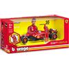 BBURAGO Modellino Ferrari SF-24 F1 #16 Leclerc 1:24 con Pilota BBURAGO