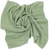 Stokke coperta in Lana Merino 80x80 Sage Green