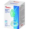 SAFETY SpA Safety Maschera Ossigeno - Maschera per Ossigenoterapia Adulti con Tubo 200 cm