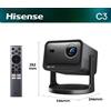 Hisense C3 Laser Projector 4K DLP UHD 4K 3840x2160 2000:1 16:9 Desktop