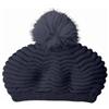 Nene Shop CAPPELLINO BAMBINA IN MISTO LANA CON PON PON