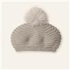 Nene Shop CAPPELLINO BAMBINA IN MISTO LANA CON PON PON
