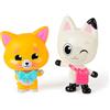 DREAMWORKS GABBY'S DOLLHOUSE Gabby's Dollhouse Figure Mvie2PKFigCatFrancsco