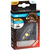 Pilot Lampada 12v hyper-led 2 - 1 smd x 2 chips - (c5w) - 10x36 mm - sv8,5-8 - 1 pz bianco 58448