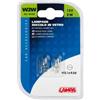 Lampada con zoccolo vetro 12v - w2w - 2w - w2,1x9,5d - 2 pz - d/blister 58102