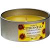 Candela alla citronella siros in alluminio 9,5x9,5x4 cm