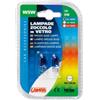 Lampada con zoccolo vetro - (w5w) - 5w - w2,1x9,5d - 2 pz - d/blister - blu 58360