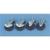 Easy System Set di ruote - 4 pezzi - 5cm