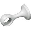 Errebi 2 supporti bianchi monoblocco fissi chiusi per tubo tenda diametro 20 mm