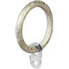 Errebi 8 anelli avorio oro per tubo tenda diametro 20 mm