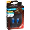Pilot Lampada 1 led colour-led wide 12v - (t10) - w2,1x9,5d - 2 pz - scatola - blu 58145
