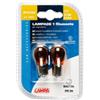 Lampa Coppia lampade 12v 15s 21w arancio 58065