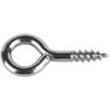 Errebi Set composto da 8 occhioli per anello legno, diametro 7mm
