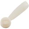 Bb Line Srl 2 clip in plastica magnetic tend 35/24mm per arricciare/decorare le tende - colore bianco.