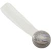Bb Line Srl 2 clip in plastica magnetic tend 35/24mm per arricciare/decorare le tende - colore grigio .
