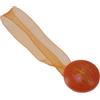 Bb Line Srl 2 clip in plastica striata mm35/24 per arricciare/decorare le tende - colore arancio.
