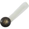 Bb Line Srl 2 clip in plastica striata mm35/24 per arricciare/decorare le tende - colore marrone.