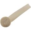 Bb Line Srl 2 clip in plastica stone mm35/24 per arricciare/decorare le tende - colore bianco.