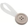 Bb Line Srl 2 miniclip bottone mm38/24 per arricciare/decorare le tende sbiancato.