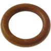 Bb Line Srl 8 anelli in legno per bastone Ø28mm x56 int/est - colore teak.