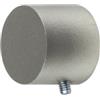 Errebi 2 pomoli nichel a tappo terminale per tubo tende diametro 20 mm