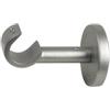 Errebi 1 supporto nichel monoblocco fisso aperto per tubo tende diametro 20 mm