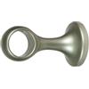 Errebi 2 supporti nichel monoblocco fisso chiuso per tubo tenda diametro 20 mm