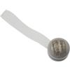 Bb Line Srl 2 miniclip in plastica striata mm24 per arricciare/decorare le tende - colore grigio .