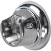 Errebi 2 supporti laterali cromo per tubo tenda diametro 20 mm