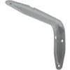 Reggimensola nervata modello design - 150 x 240 mm. - argento