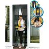Zanzariera con magneti buzz away per finestre, 120x220 cm