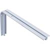 Reggimensola plus acciaio stampato - 240 x 400 mm. - bianco