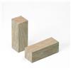 Kimono Set per angolo battiscopa rettangolare rovere sbiancato 22x22x62 mm