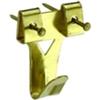 Ganci ?a x? per fissaggio quadri n° 3 - 20 x 31 mm. con chiodini 4 pz.
