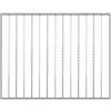 Pannello ornamentale per recinzione modulare in ferro zincato - 150xh100 cm