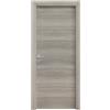 Porta battente da interno reversibile in rovere grigio, 70x200 cm