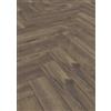 Kimono Pavimento laminato rovere scuro 8mm ac4 1,238 m² linea herringbone