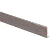 Kimono Battiscopa mdf rovere grigio century 58x14x2400mm