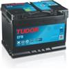 Tudor Batteria tudor tl700 start-stop 12v efb 70ah dx spunto 760 - l278 x h190 x p175.