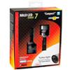 Lampade led per auto 9-32v halo led serie 7 compact - (h4) - 36w - p43t - 2 pz - scatola 57777