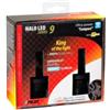Lampade led per auto 9-32v halo led serie 9 ultra power compact - (h4) - 45w - p43t - 2 pz - scatola 57763
