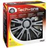 Lampa Copricerchi per auto avera silver & black - Ø 15 pilot 31617
