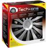 Lampa Copricerchi per auto sepang silver & black - Ø 15 pilot 31657